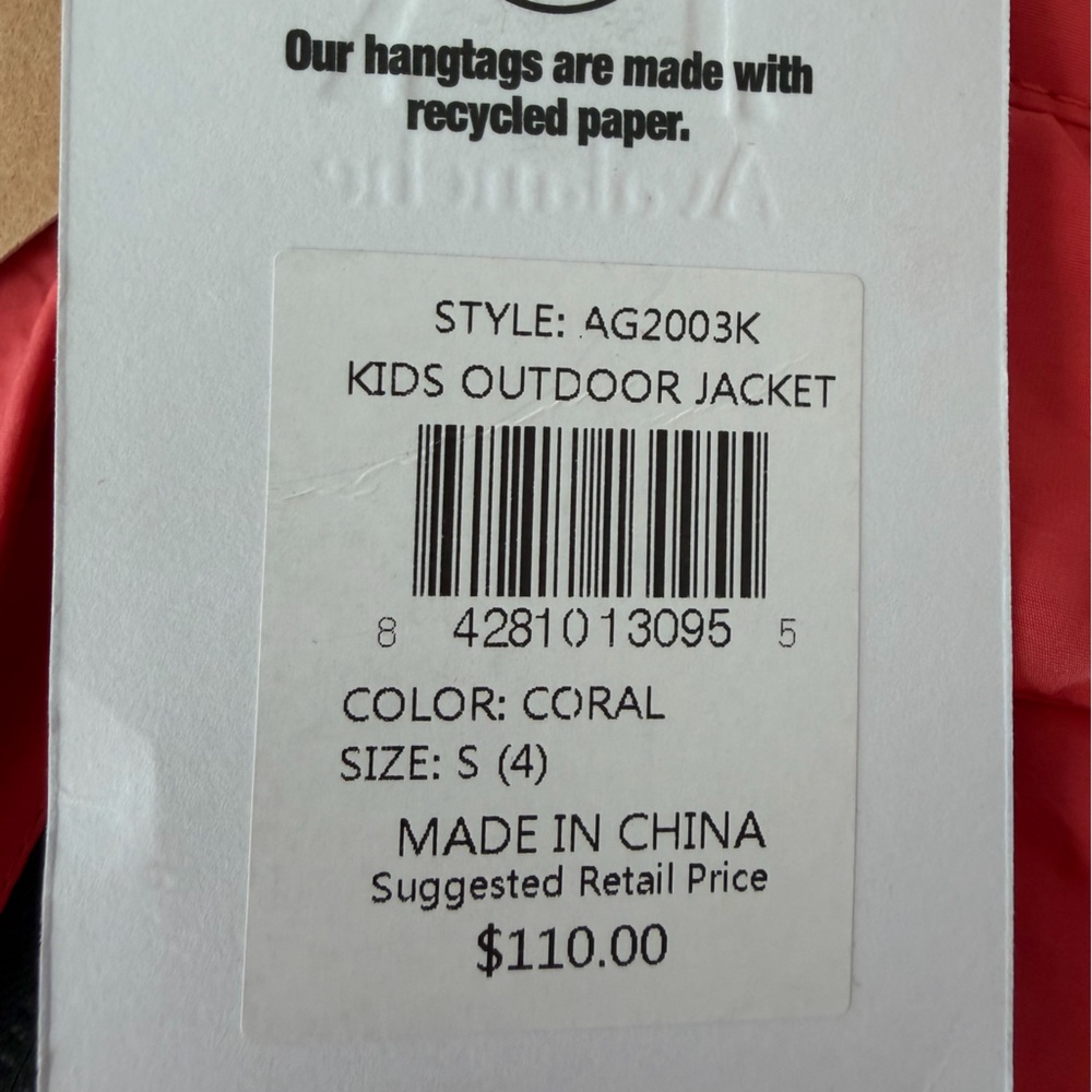 AVALANCHE CORAL JACKET WITH VEGAN FUR HOOD KIDS GIRLS S 4 NWT - Picture 5 of 10